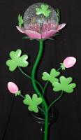 FLOWERING SHAMROCK SOLAR STAKE